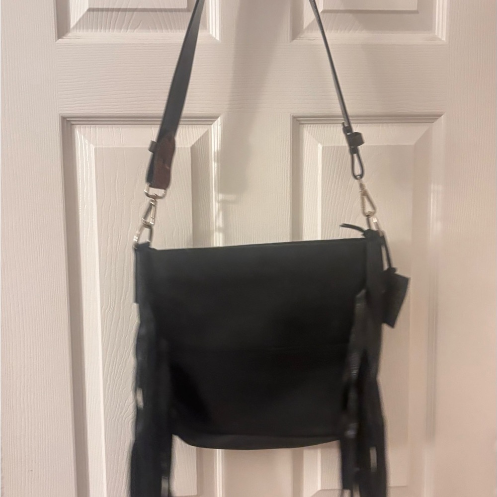 Fringe Hill black bag NWOT